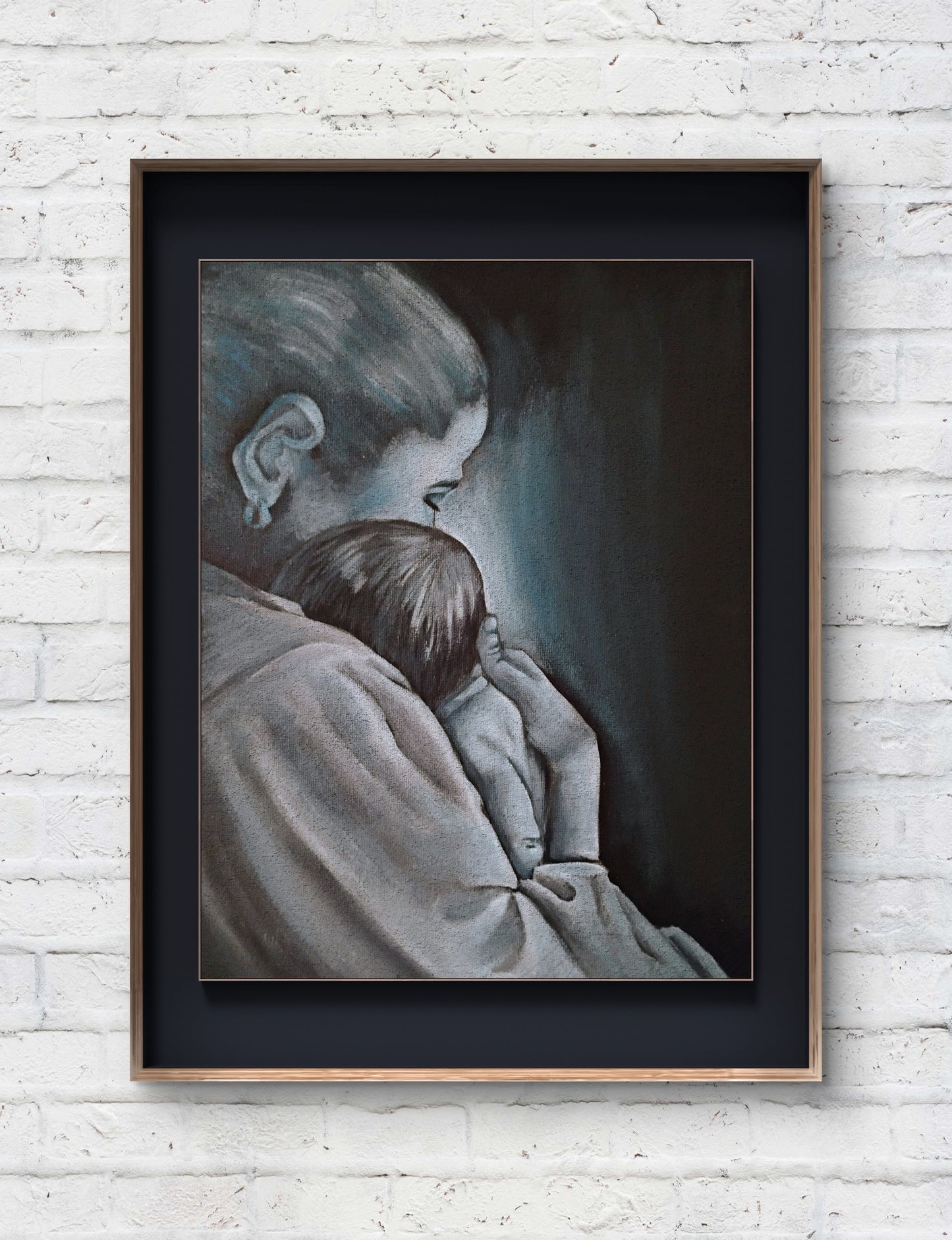The Greatest Love, 11x14 Original Acrylic on canvas