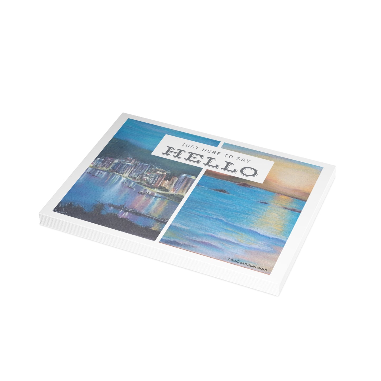 Sunset collage Postcard Bundles (envelopes not included)