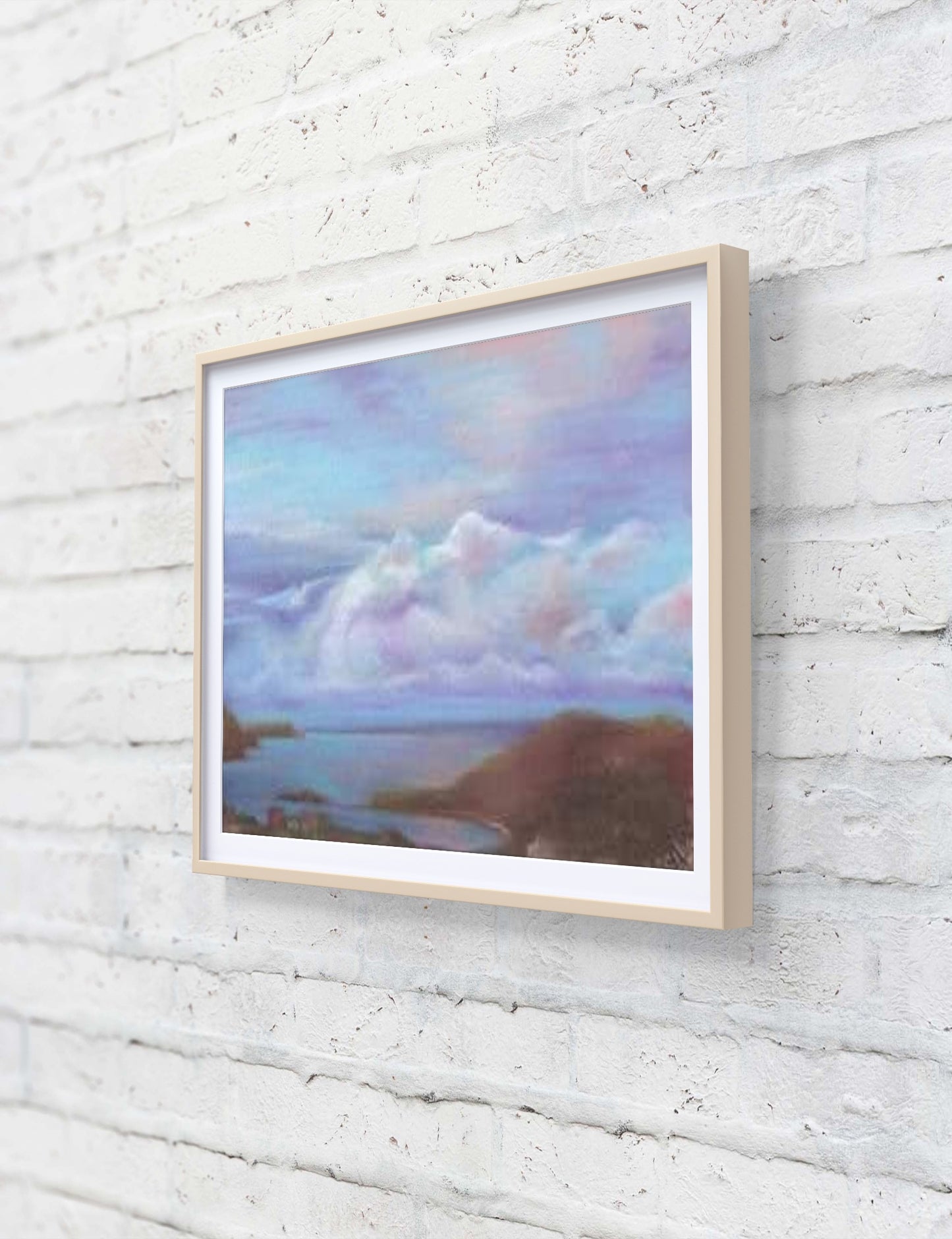 Acapulco 3, 8.5x11, Original pastel on paper