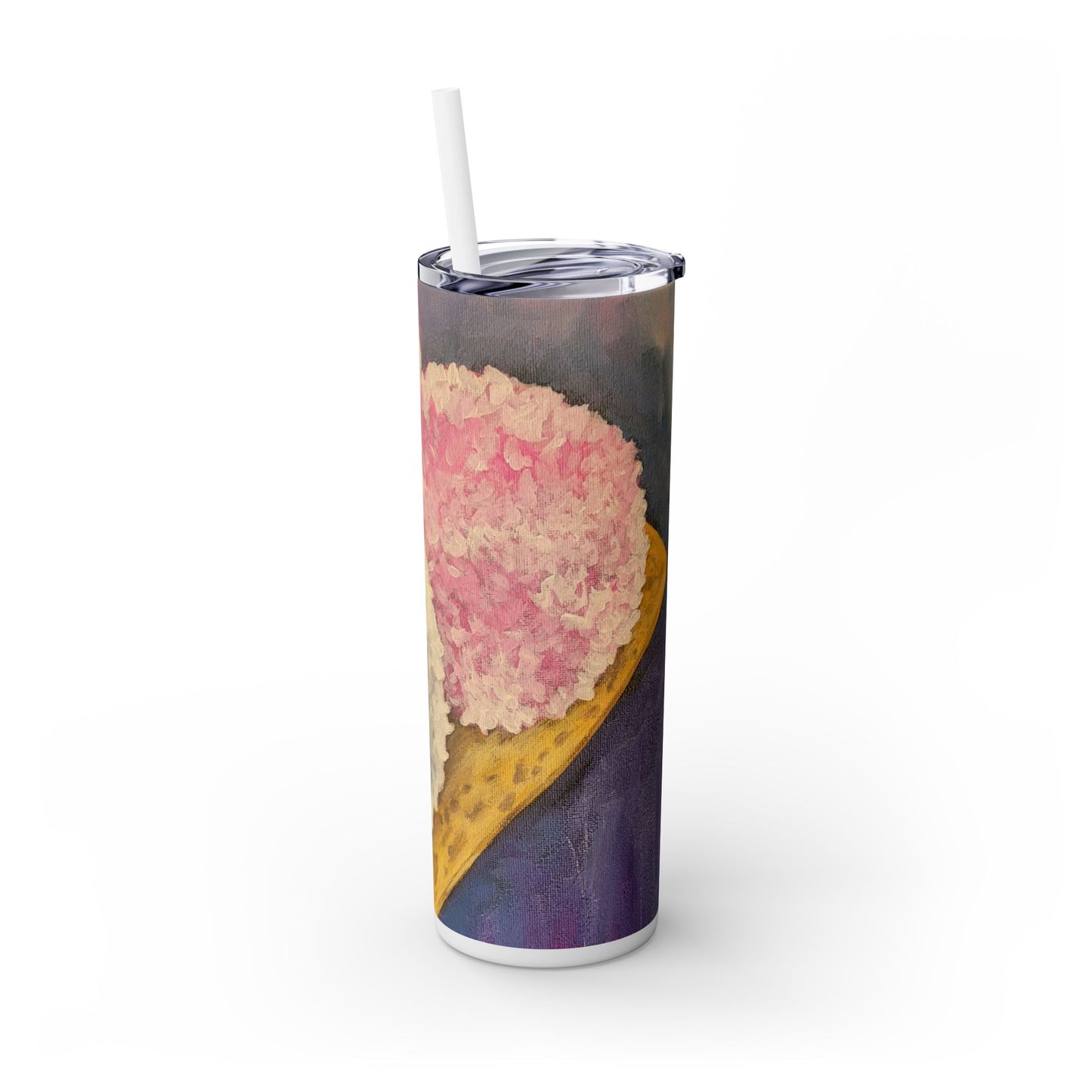 Sponch marshmallow cookies - Skinny Tumbler with Straw, 20oz