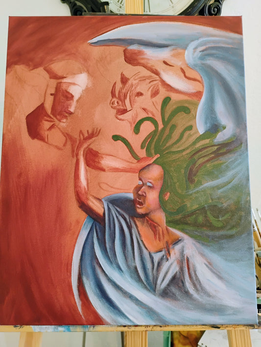 The Death of Medusa WIP