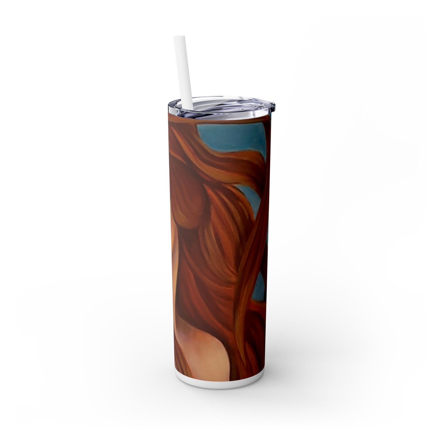 Skinny Tumbler with Straw, 20oz