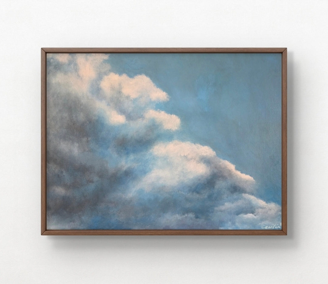Where the Light Rests, Acrylic on canvas, Matte Print