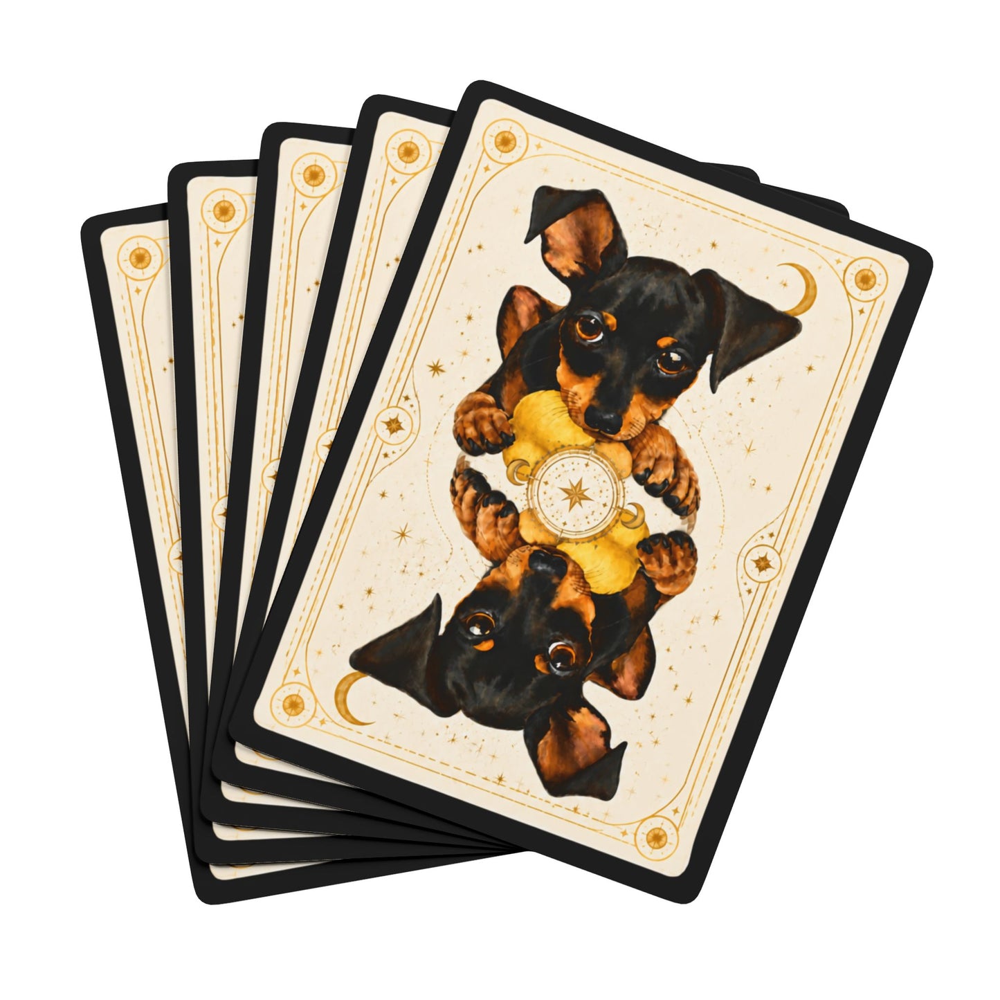 Cute Puppy Poker Playing Cards — Decorative Dog-Themed Card Deck for Game Nights & Gifts