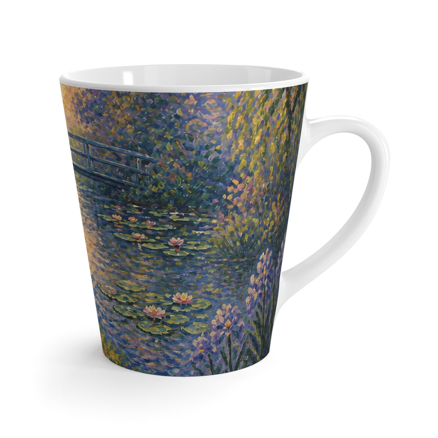 Cosmic Monet Cat Mug, Alien Art Coffee Cup, Unique Space Lover Gift