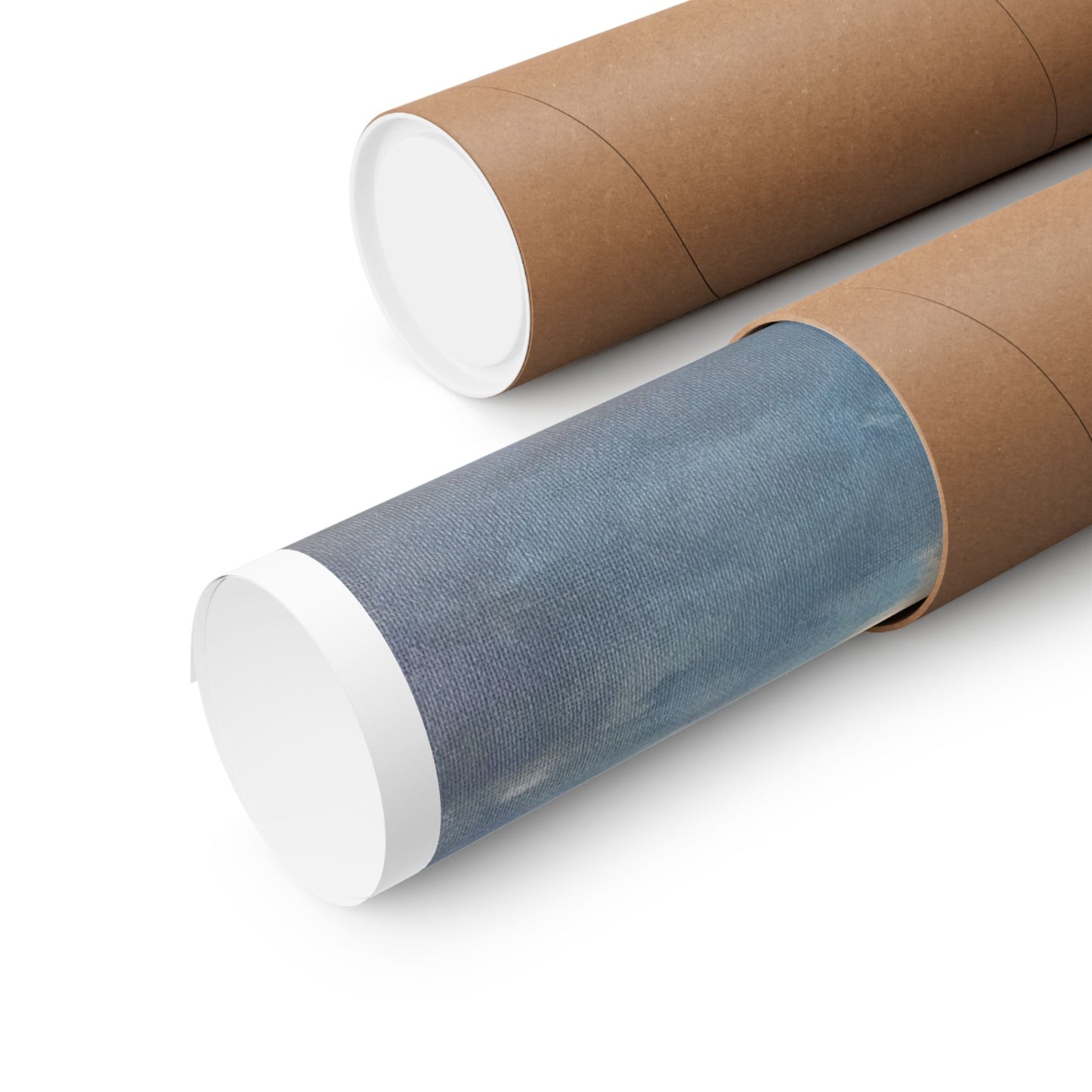 Light through the Blue Clouds, Acrylic on canvas, Matte Print