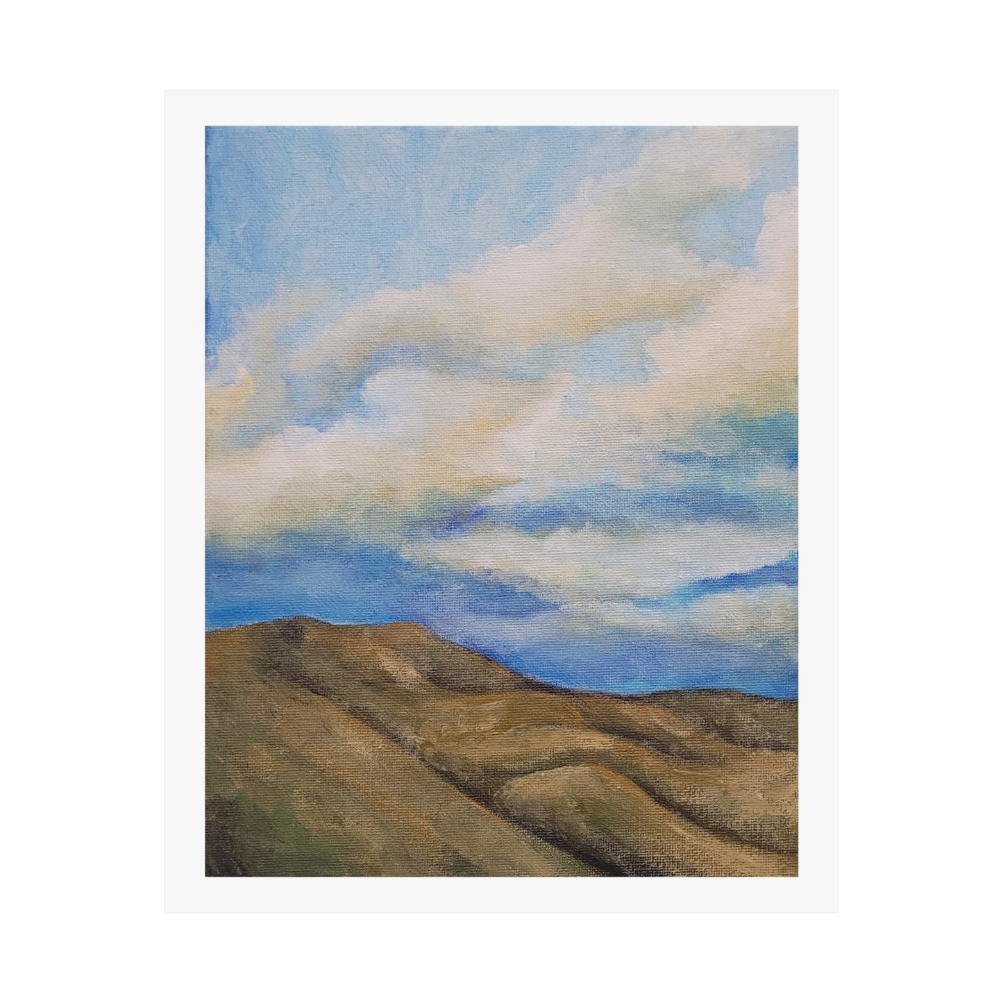 Clouds over the Mountains, Matte Print